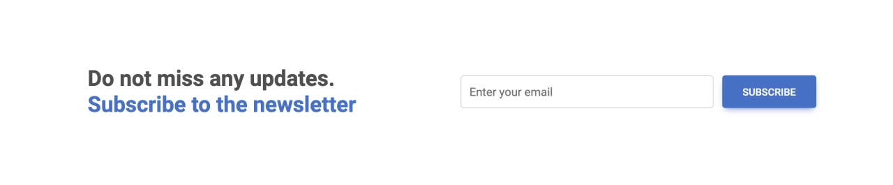 Newsletter Design Block Light v.2